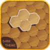 Wooden Hexagon: Dark Theme