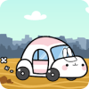 Cute Molang Car Trip