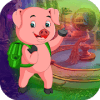 Kavi Game 438 Mini Escape Game - Naughty Pig