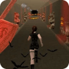 Girl in temple. Endless run.