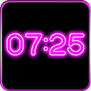 Neon Digital Clock LWP