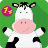 Moo & animals - kids game for toddlers from 1 year