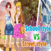 School Style - dress up games for girls/kids