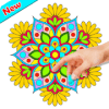 Rangoli Paint And Coloring Games