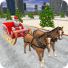 Xmas Santa Sleigh Rush Gift Delivery