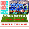 WC18 FRANCE PLAYER NAME QUIZ