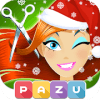 Girls Hair Salon Christmas by PAZU Games