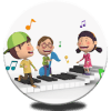 Online Piano keyboard kids edition