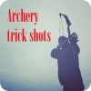 arrow and hawkeye: archery trick shots