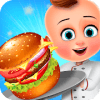 Little Baby Burger Cooking - Restaurant Free Game