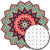 Mandala Coloring By Number - Pixel