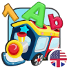 ABC School Train; Learn Letter and Numbers