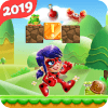 * Super Lady Bug Adventure Jungle Castle Game