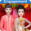 Indian Royal Engagement Rituals & MakeoverDressup