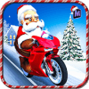 Crazy Santa Moto Gift Delivery