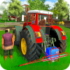 Village Farming Tractor Agriculture Happy Life 3D