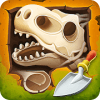 Dig up dinosaur bones Fossil digging games