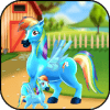 Princess rainbow Pony game