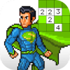 Superhero No.Draw – Superhero Color by Number