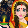 Happy Diwali Fashion Girl Makeup Salon Game