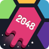 Merge Hexagon Block  Shoot 2048 Hexa Puzzle