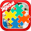 Cartoon jigsaw puzzle game for toddlers