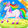 Unicorn Magic Fashion  Dress Up coloring book