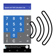 Speak n Talk Calculator Lite