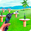 Target bottle shooting games 3D