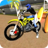 Motocross Beach Stunt Rider