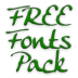 Fonts for FlipFont #18