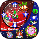 Christmas Clock live wallpaper