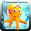 Octopus World Underwater Challenges Game for kids