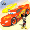 Superheroes Hill Dash Car Stunt: Cheeky Drift Game