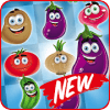 Vegetables Crush - Match 3 Game