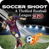 Soccer shoot  A thrilled football league 3D