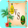 Fruit Fight:Challenge your friend 2 player game