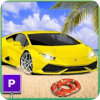 Beach Car Parking Games-Car Driving Simulator 2019