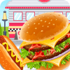 Burger Shop Cooking Chef - Fast Food Restaurant