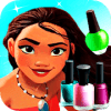 * Princess Moana Nail Salon Manicure