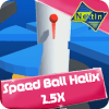 Speed Ball Helix 2.5X - Jump Down Game