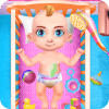 Sweet Baby Girl Cleaning Baby Care Game