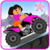 Little Dora Hill Racing - dora games free for kids