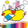 Peppa Pink Coloring