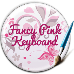 Keyboard Fancy Pink