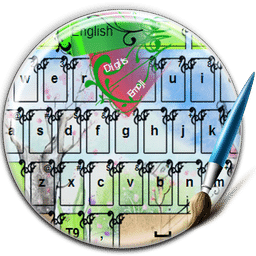 Cute Garden Keyboard Theme