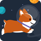 Space Corgi - Dogs and Friends