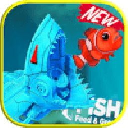 Feed and grow Monster Robot fish Simulator