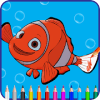 Nemmo Doodle Fish Coloring Book