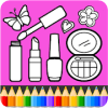 Beauty Coloring Book Pages: Kids Coloring Games